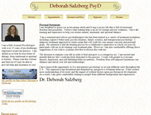 Tablet Screenshot of drdeborahsalzberg.com